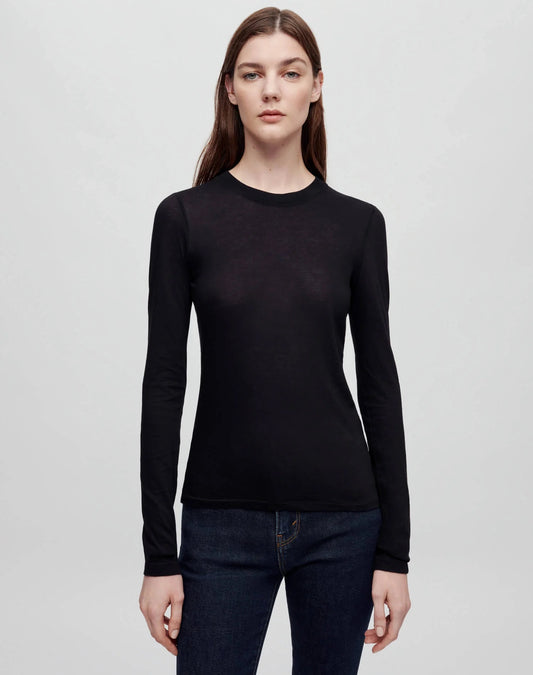 HANES SHEER LONG-SLEEVED TEE