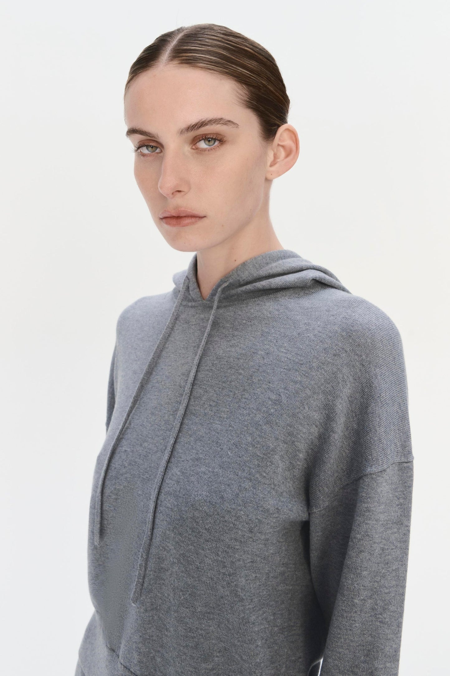 COTTON CASHMERE HOODIE