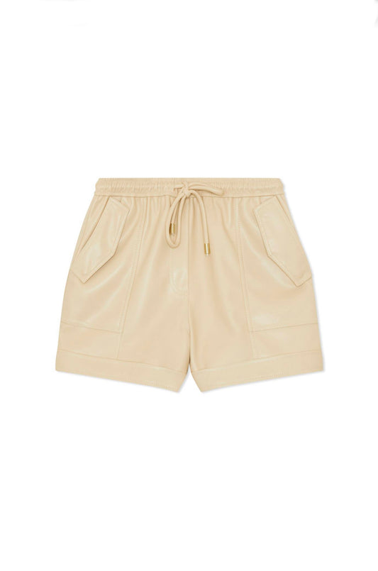 DOAH VEGAN LEATHER SHORTS