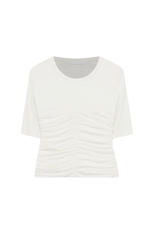 TANSY CLEAN STRETCH JERSEY TOP